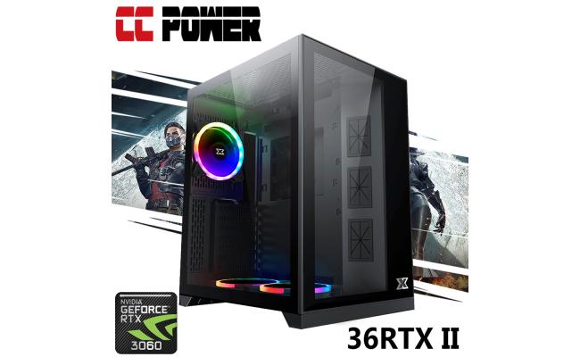 CC Power 36RTX II Gaming PC 11Gen Intel Core i7 w/ RTX 3060 Custom Air Cooler